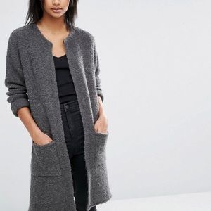 ASOS boucle coatigan